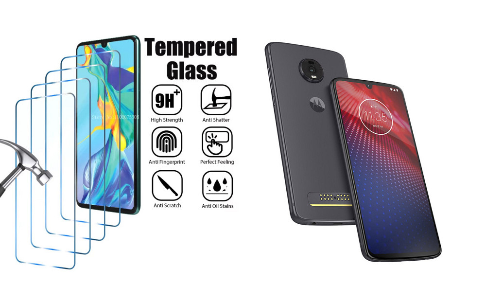 Защитное стекло ArmorGlass для Motorola Moto Z4 – устойчивое к царапинам и ударам Киев - изображение 1