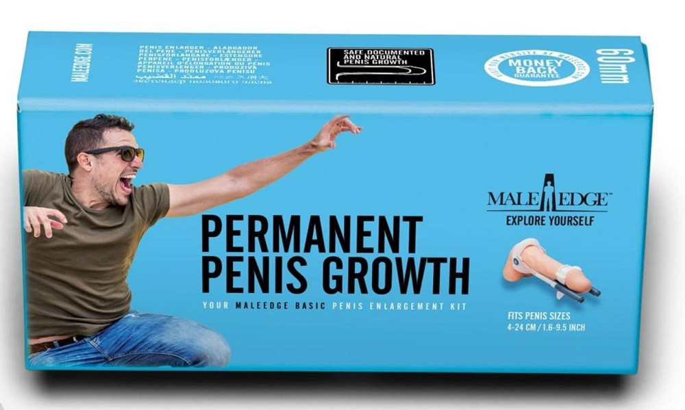 Экстендер для увеличения члена Male Edge Basic, ремешковый, масса всего 65 г, прочный пластик Sex Aura Киев - изображение 5