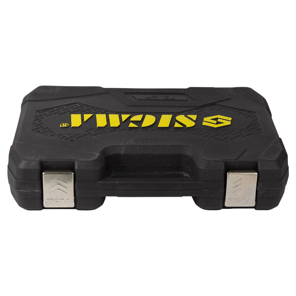 Sigma Набор насадок торцевых и бит 1/4", 1/2" 72шт CrV mid SIGMA (6003741) Коломыя - изображение 4