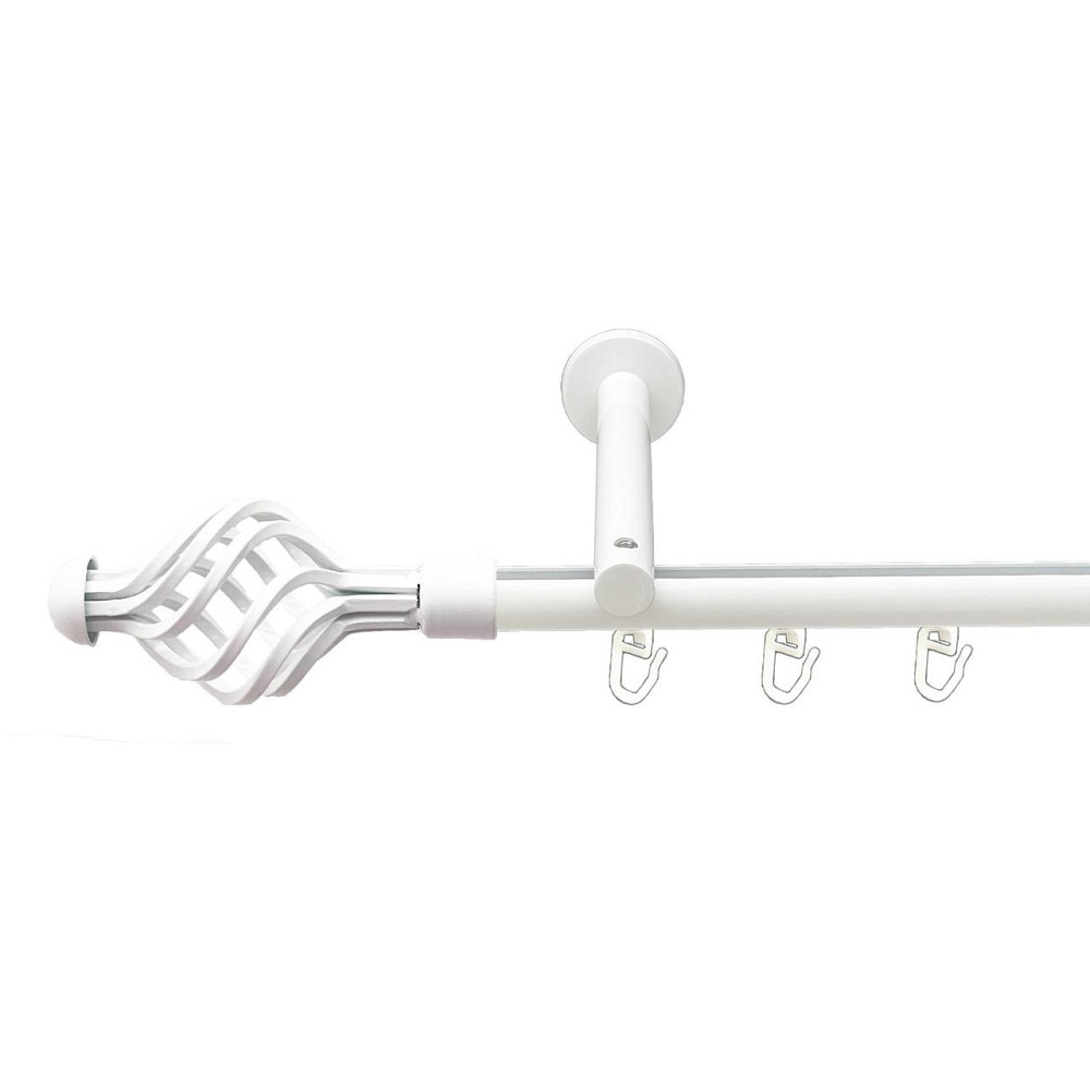 Карниз Orvit Арезо металевий однорядний циліндр+профіль (16 см) профільна труба  Арктіс 19 мм 160 см (00-00027575) Львів - фото 1