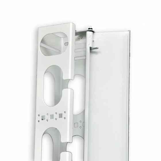 Боковий організатор кабелю з кришкою до шаф CMS MGSE 42U, сірий Київ