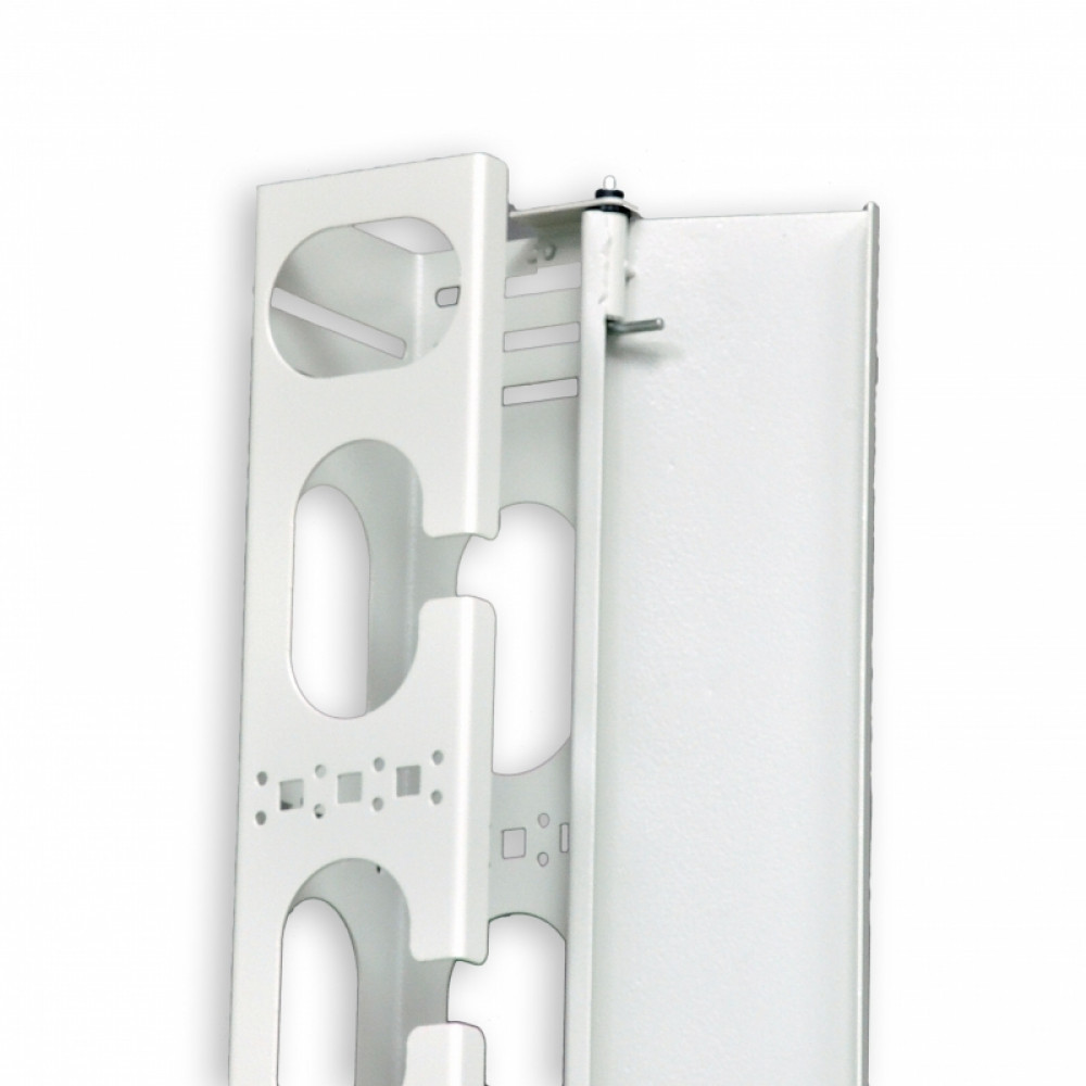 Боковий організатор кабелю з кришкою до шаф CMS MGSE 42U, сірий Киев - изображение 4