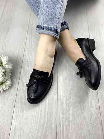 LEADER STYLE Туфлі жіночі LEADER STYLE 2697 чорні (весна-осінь, шкіра натуральна) (2641) лише 3 Коломыя