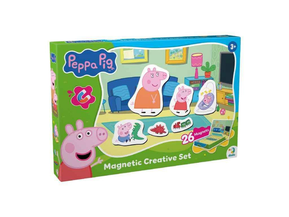 Гра магнітна Peppa Pig з планшеткою 26ел. 200665 ТМ DODO Київ - фото 1