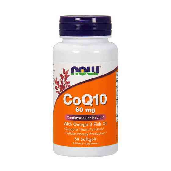 CoQ10 60 mg with Omega-3 (60 softgels) Луцк