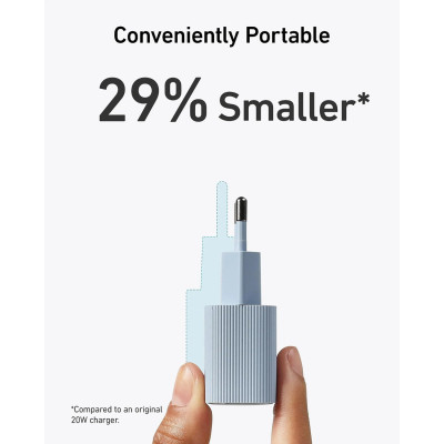 Зарядное устройство Anker PowerPort 511 Nano IV 30W USB-C White (A2337G21) Винница - изображение 3