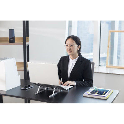 Подставка для ноутбука HiSmart LPS03-3, алюминий (HS082826) Винница - изображение 7