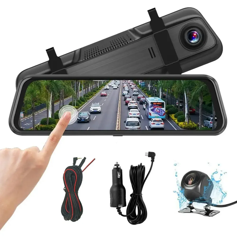 Зеркало-видеорегистратор с камерой заднего вида и сенсорным экраном, H02 Коломыя - изображение 3