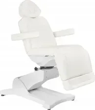 Косметологічне Крісло FOTEL KOSMETYCZNY ELEKTR. AZZURRO 869A OBROTOWY 4 SILN. BIAŁY Киев - изображение 1