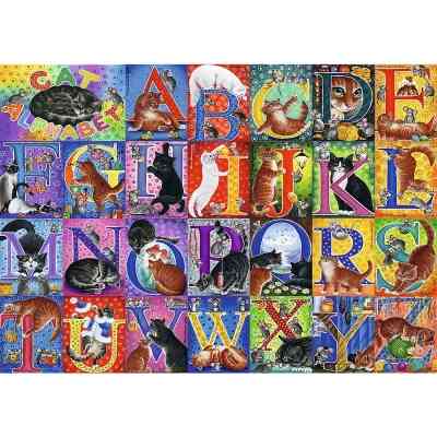 Пазл Trefl Кошачья азбука 500 элементов (5900511375275) Винница