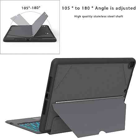 Защитный чехол ROOFEI с Bluetooth клавиатурой для iPad 10.2 (2019/20/21)/pro10.5(2017)/Air 3 10.5 Днепр