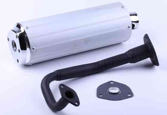 Глушитель в комплекте - скутер 4 т 50 Мукачево