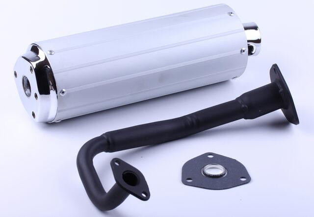 Глушитель в комплекте - скутер 4 т 50 Мукачево - изображение 2