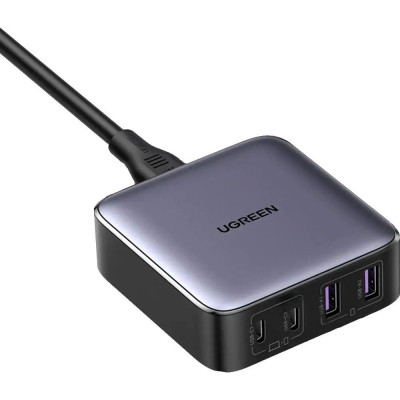 Зарядний пристрій Ugreen 4xUSB 65W (2хUSB-C+2xUSB-A) Gan CD327 (90747) Вінниця - фото 1