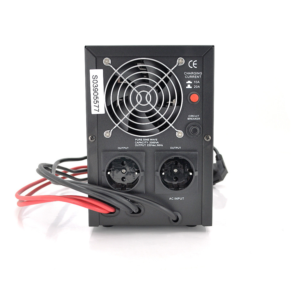 ИБП с правильной синусоидой Europower PSW-EPB2000TW24 (Потяжность 1400 Вт) 20А, под наружную АКБ 24В, Q2 Киев - изображение 2