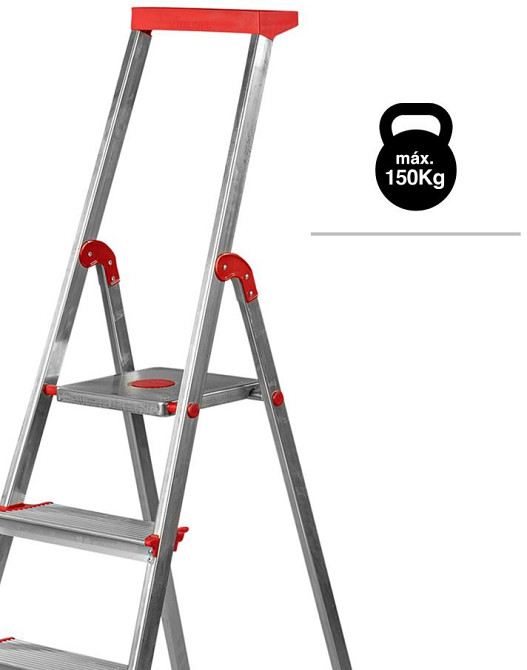 Лестница Rolser Escalera Brico 220 6 широких ступеней (BRI028) Киев - изображение 10