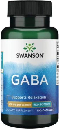 Аминокислота Swanson GABA 500 mg 100 капс Киев