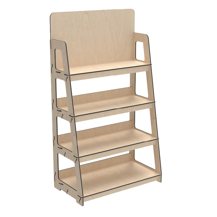 Стеллаж из фанеры EKOSTAR 800х450х1400 Киев - изображение 3