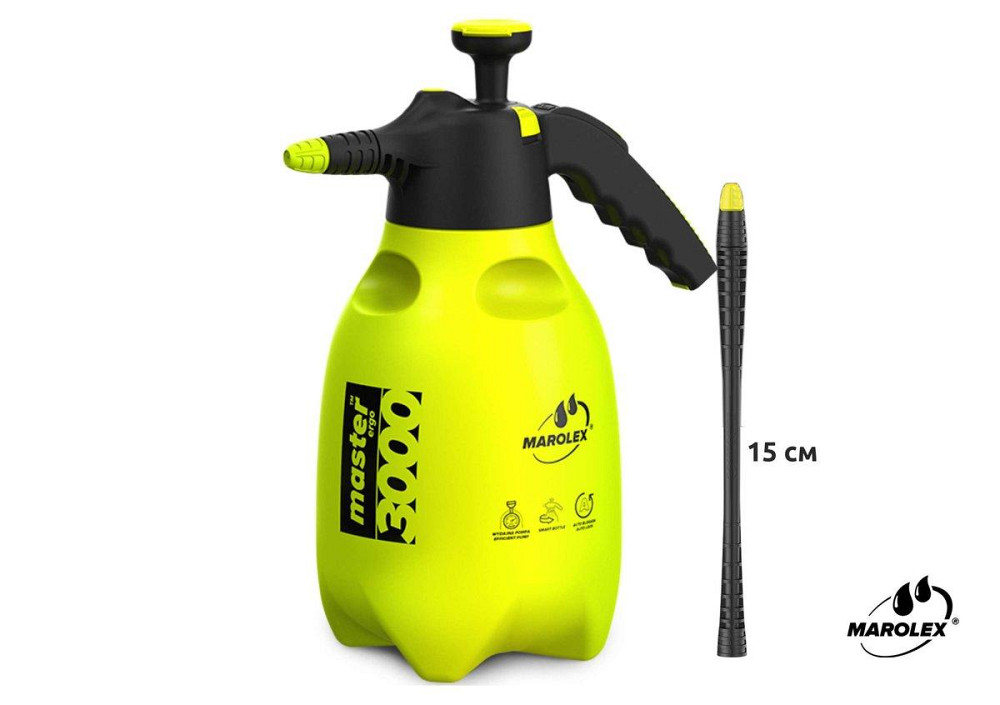 Оприскувач ручний MAROLEX MASTER ergo, 3000 мл, з штангою 15 см (M3000L15) [9] Одеса - фото 1
