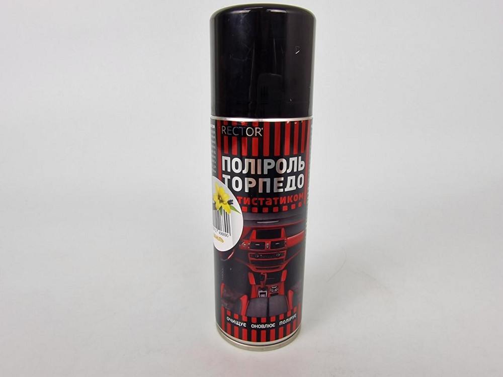 Поліроль для "торпедо" ваніль в аерозолі. пакованні, 200 мл. Rector (1 шт.) Харків - фото 1