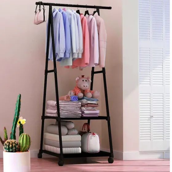 Напольная вешалка для одежды The New Coat Rack, выдерживает до 20 кг, прочное железо, 160 х 55 х 42 Киев