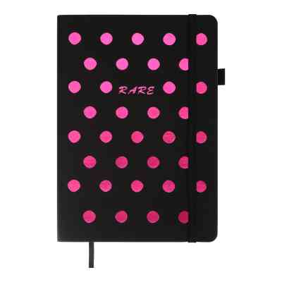 Книга записна Buromax RELAX А5 96 аркушів, чистий (чорн. бум.) рожевий (BM.295422-10) Вінниця