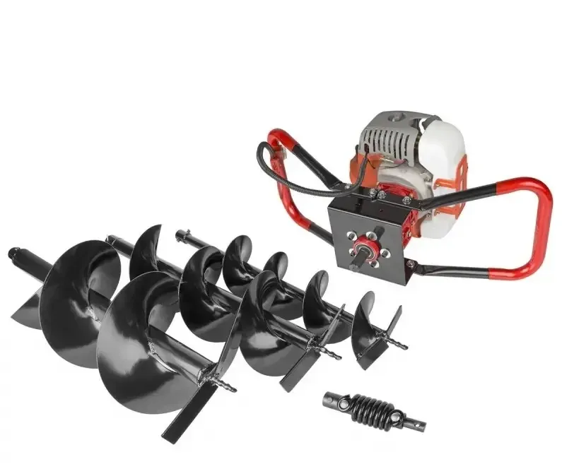 Мотобур LEX GD520 – комплект: 3 бура (150–250 мм), двигун 2-тактний, Чехія Львів - фото 8