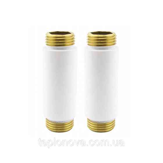 Подовжувач ЗЗ (1/2" x 1/2") 50 mm, білий (2 шт.) Чернівці