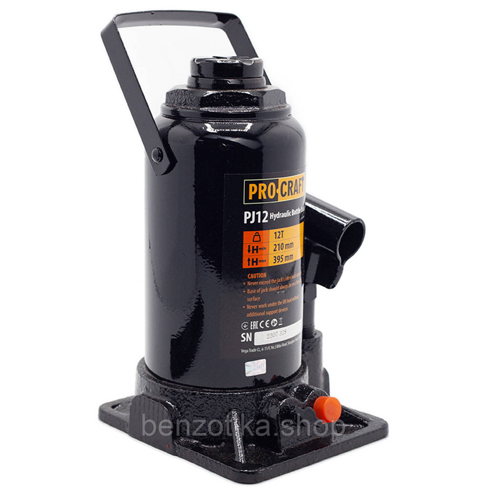 Домкрат гідравлічний Procraft PJ12 Київ - фото 1