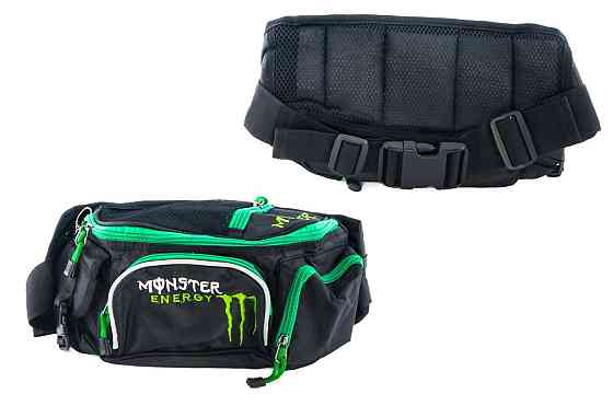 Сумка (чорно-зелена, на пояс) Мукачево