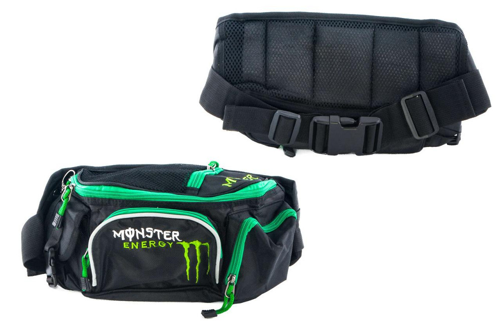 Сумка (чорно-зелена, на пояс) Мукачево - фото 1