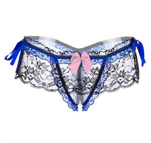 Трусы с разрезом синие - размер универсальный (на резинке),15% нейлон, 85% полиэстер Киев