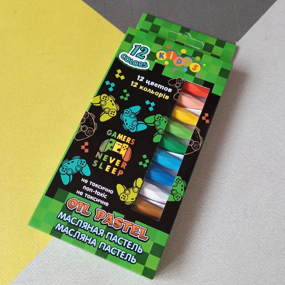 Пастель олійна 12 кол Київ - фото 2