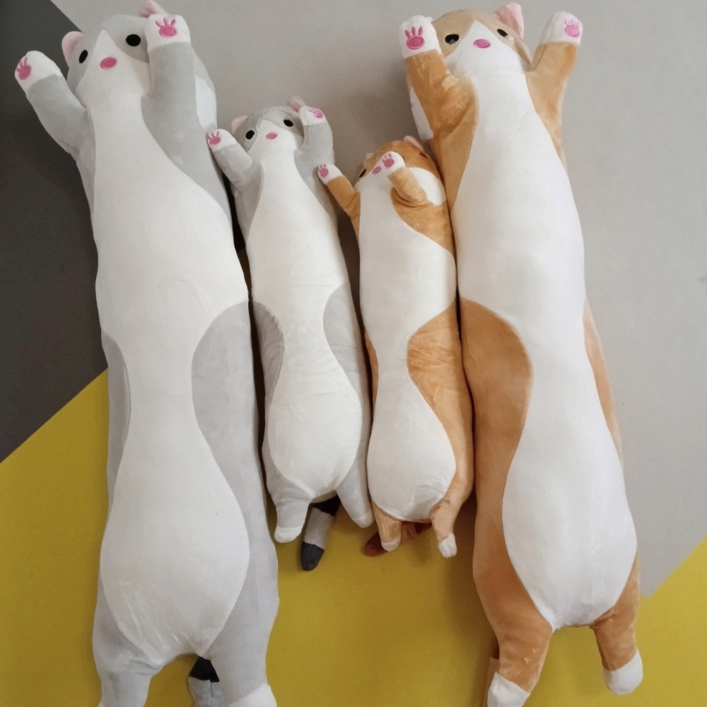 Кот батон рыжий мягкая игрушка подушка обнимашка 90см Киев - изображение 4