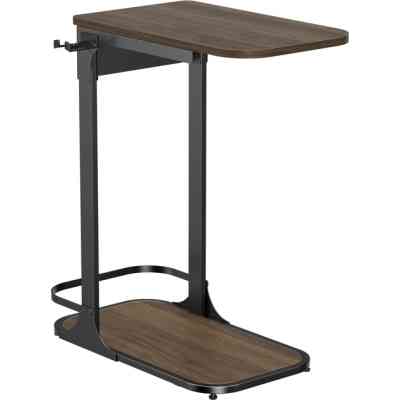 Приставний стіл OfficePro SD137DW Dark Wood Black (SD137DW) Вінниця