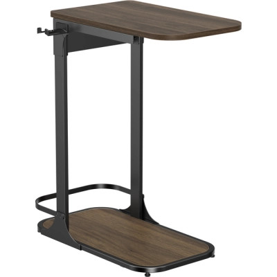 Приставной стол OfficePro SD137DW Dark Wood Black (SD137DW) Винница - изображение 2