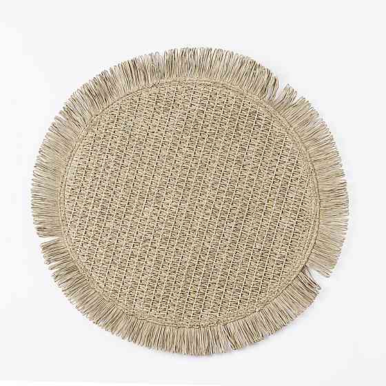 Салфетка сервировочная на стол круглая Ø38 (см) под тарелки Зеленый HP-35-7GR Киев