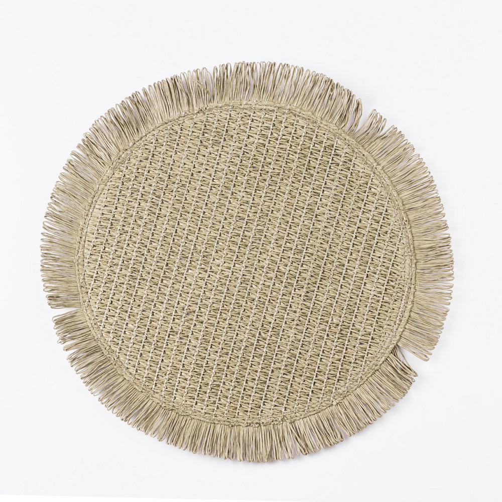 Салфетка сервировочная на стол круглая Ø38 (см) под тарелки Зеленый HP-35-7GR Киев - изображение 3