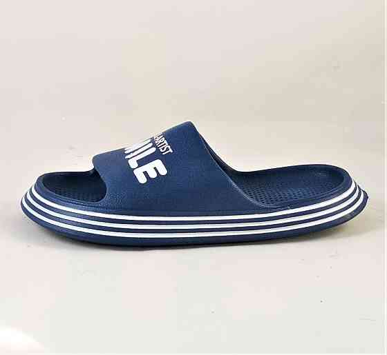 Мужские Тапочки Синие Шлёпанцы Сланцы Пенка (размеры: 40,41) Днепр