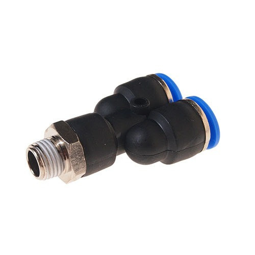 Фітинг Y-подібний 1/4" для пластикових трубок зовнішнє різблення 12мм Одеса - фото 1