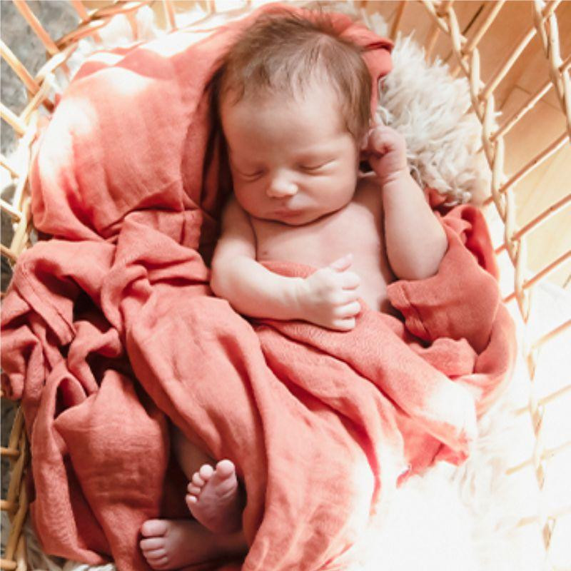 Набор органических пеленок Lovely Svi 3 шт – мягкие, дышащие, размер ХL-110 x 115 см Зайчики Киев - изображение 4