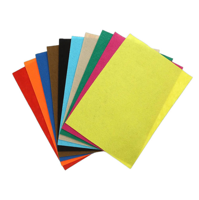 Набор цветной фетровой бумаги ZB.1914 А4, 10 цветов 1,5 мм Винница - изображение 2