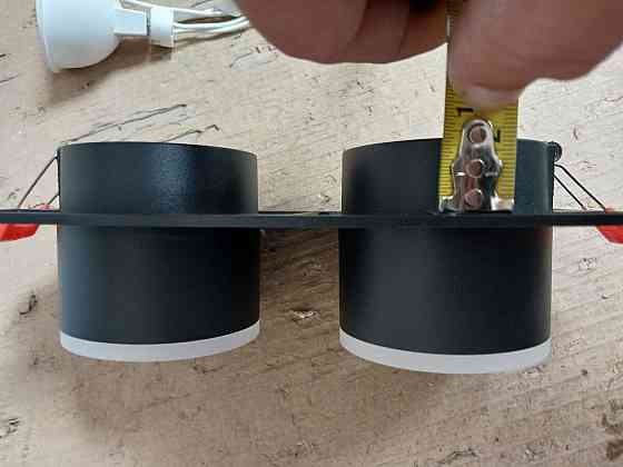 SIRIUS Світильник точковий Sirius PRD S 3626S-2 BK на 2 лампочки Коломыя