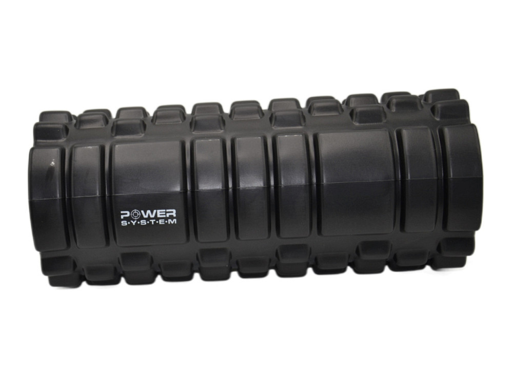 Масажний ролик (роллер) Power System PS-4050 Fitness Foam Roller Black/Orange (33x15см.) Луцьк - фото 4