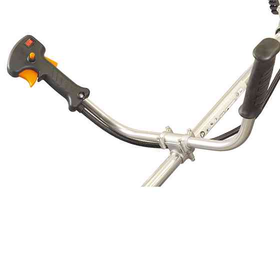 Тример бензиновий 4.0 кВт 52 см3 жорсткий вал U-ручка (котушка, ніж) (з 2 частин) GRAD (5612935) Київ