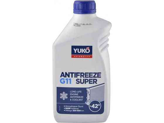 Антифриз ANTIFREEZE-40 (Super G11) синій 1кг ТМ Yuko   Solmir Київ
