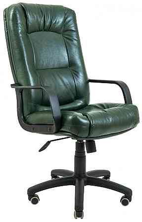 Офисное Кресло Руководителя Richman Alberto Мадрас Green India Пластик М3 MultiBlock Зеленый Киев