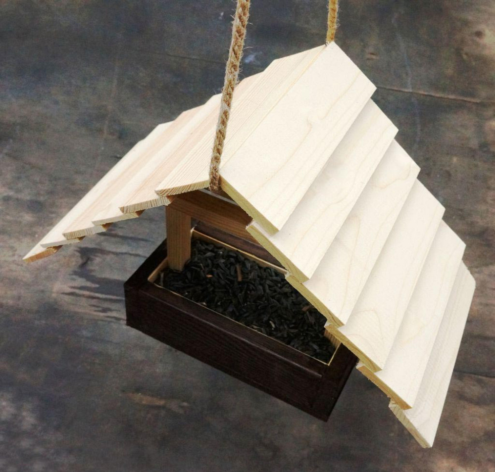 Годівниця для птахів "Пігалиця" бланже-капучино Миколаїв - фото 1