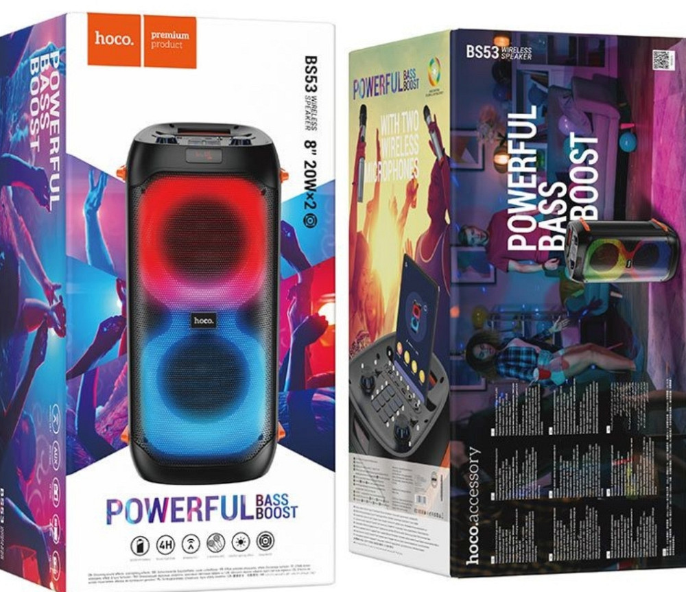 Караоке Колонка: HOCO BS53 Manhattan, акустика Харків - фото 8