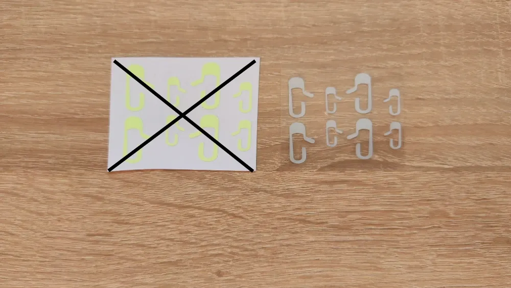 Наклейки на кнопки витягу скла Київ - фото 1